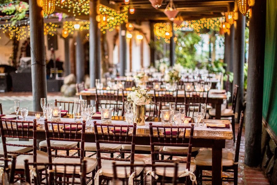 Long table, private dinner