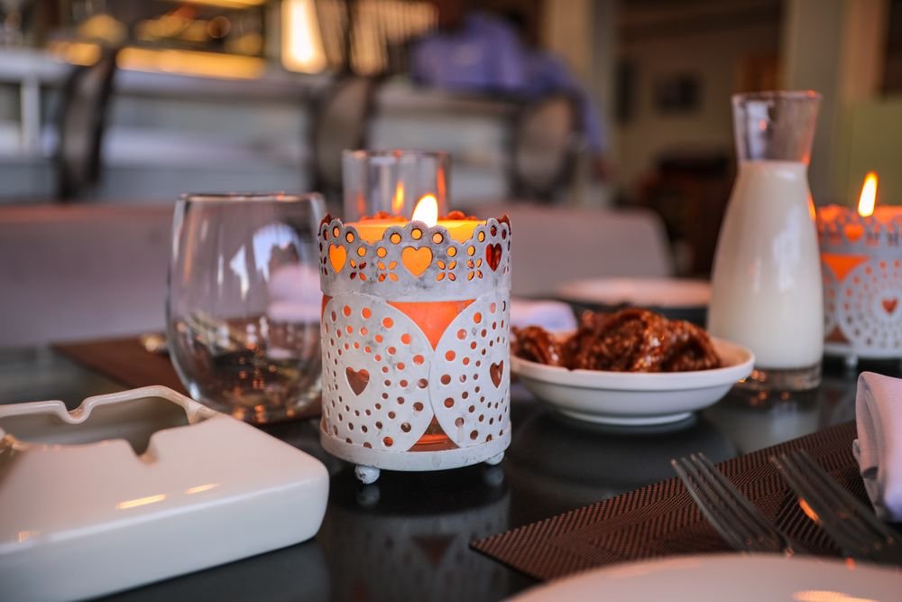 Dining room, evening event